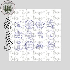 Diseños de disco de llavero de pulsera/SVG/ Grabado con LÁSER/ DIGITAL/ Llavero de pulsera svg/Glowforge probado/Listo para láser