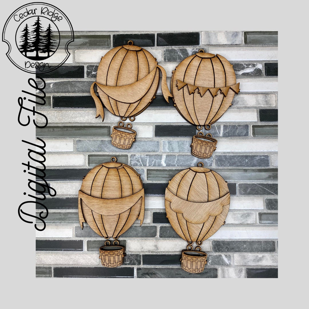 Balloon Sizer,laser Cut Files, Laser Cut Template, Vector for