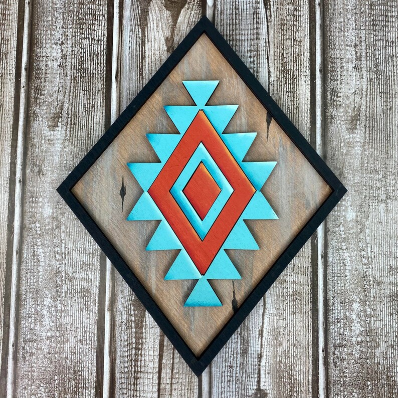 Aztec Bull / Aztec Bull Sign Trio/svg/ LASER Cut/ Digital/western Wall ...