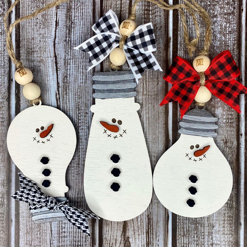 DIY Weihnachtsmann Ornament Set - Knopf-Bastelset Für Weihnachtsbaum