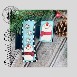 Snowman Claw Clip/SVG/ LASER cut/ DIGITAL/Snowman Claw Hair Clip/Hair Accessories/Glowforge Tested/Lightburn Tested