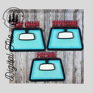Display Hanger for Freshies, Car Charms, or Refreshables /SVG/ LASER cut/ DIGITAL/Glowforge Tested/Lightburn Ready