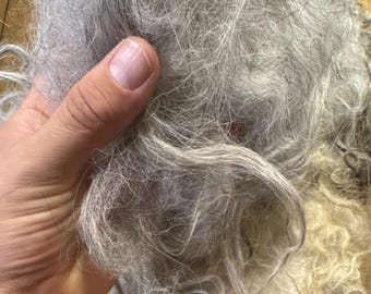 Lightly washed Icelandic Wool