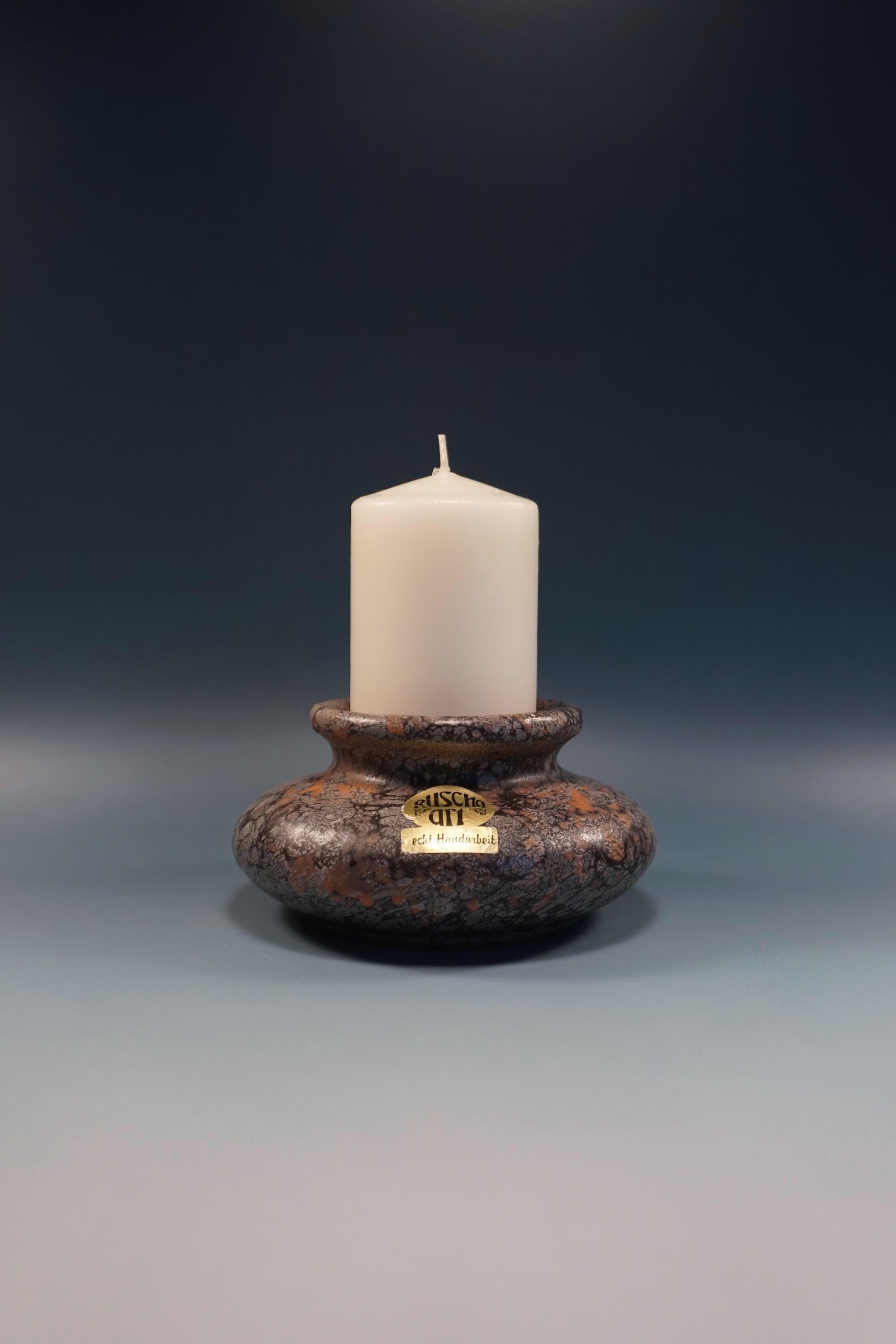 Westerwaelder keramik塩釉キャンドルスタンドfatlava Fat Lava Candle Holder - Etsy