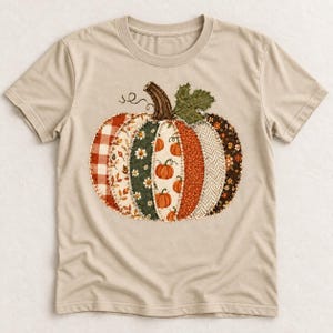 Pumpaskjorta med konstmönster, hösttröja med DTF-motiv, hösttröja med mjuk Gildan-motiv, Thanksgiving-present