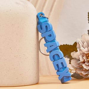 Personalized Keychain BackpackTag - Custom Name Bag Keychain Gift
