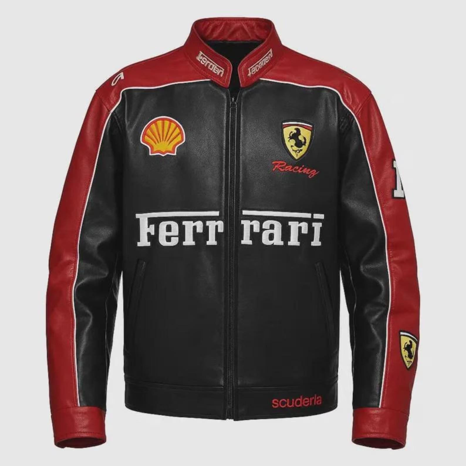 Leather ferrari jacket - Etsy 日本