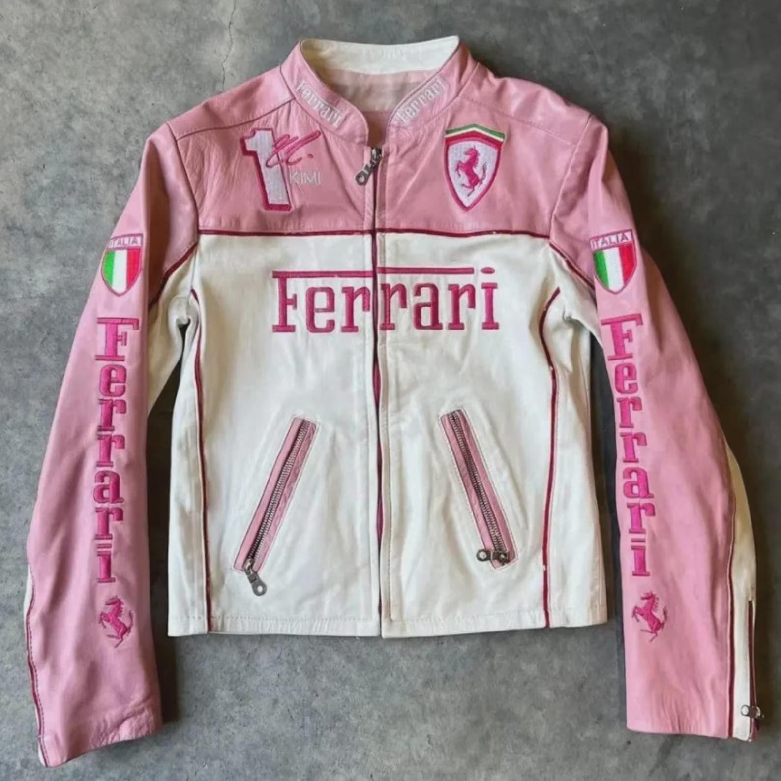 Ferrari jacket pink - Etsy 日本