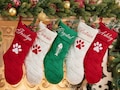 Personalized Pet Paw stockings,2025 Custom Christmas Stockings,Family Christmas Stocking,Dog Paw Stockings,Cat Stocking,Christmas Gift product logo