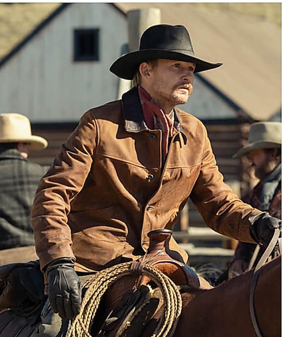 Handmade Arthur Morgan Inspired Vintage Leather Jacket | Vintage Cowboy Blazer | RDR2 Cowboy Style Coat | Rugged Gunslinger Cosplay Coat
