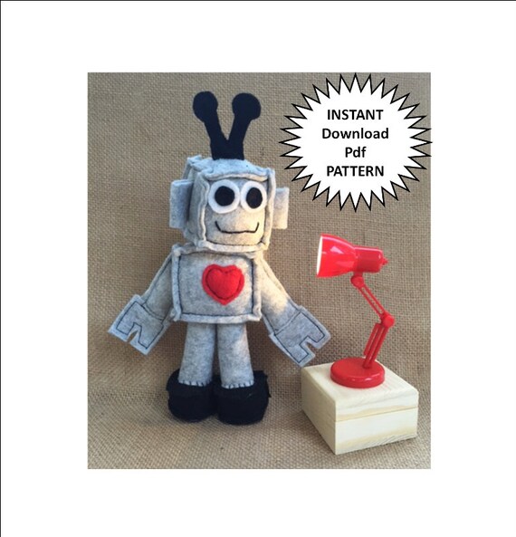 robot plush toy