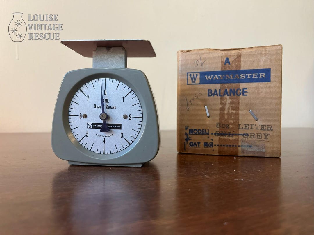 ヴィンテージ Waymaster 8オンス 精密キッチンバランススケール