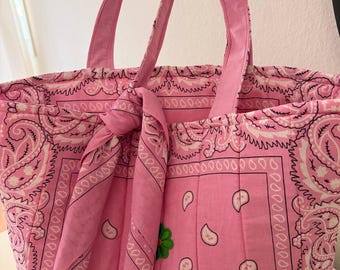 Bandana tote bag