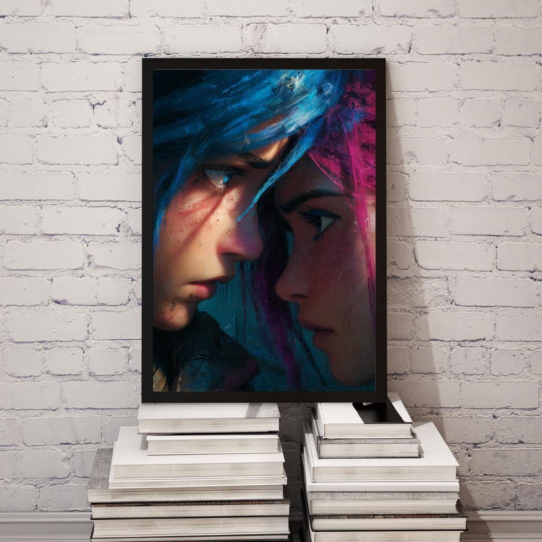 Arcane Series Poster - League of Legends Wall Art - High Definition ...