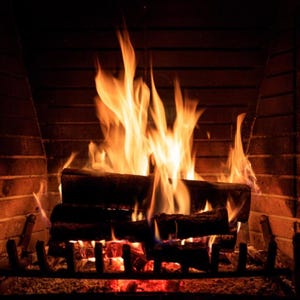 16oz Wood Wick Mason Jar Candle FIREPLACE Handmade
