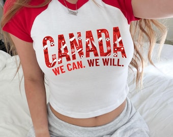 Retro Soccer Raglan Baby Tees: World Cup '26 Collection, Brazil, Argentina, USA