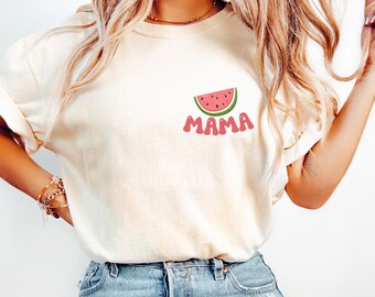 Comfort Colors® Custom Watermelon Birthday Shirt, One In A Melon Theme First Birthday Shirts, Watermelon Party Matching Shirts