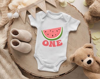 Custom Watermelon Birthday Shirt, One In A Melon Birthday Shirt, Watermelon Party Shirt, Mama Dada Melon 1st Birthday Matching Shirts