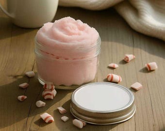 Scrub esfoliante naturale allo zucchero montato