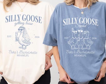 Comfort Colors Custom Goose Bride T-Shirt: Bachelorette Party Fun
