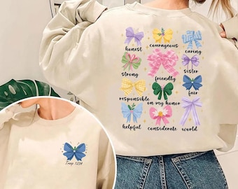 Custom Scout Troop Shirt - Personalized Number, Outdoor Vibes