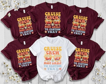 Matching Cruise Squad Shirt, Custom Vacation Tee