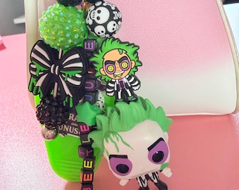 Beetlejuice keychain