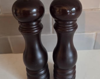 9" Peugeot Paris Chocolate Finish Salt & Pepper Mills
