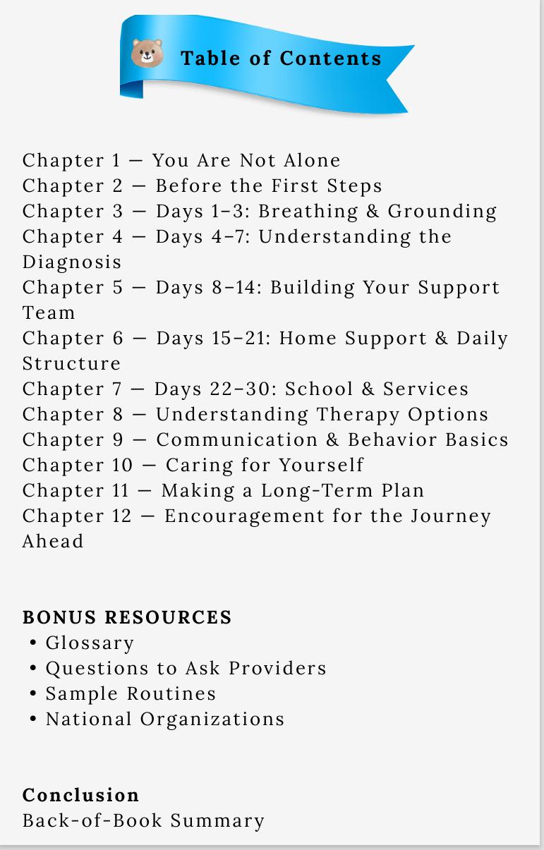 Now That We Know: A Parent’s First 30 Days After an Autism Diagnosis ...