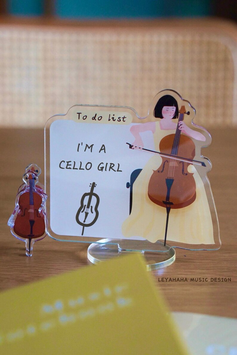 Note Tandee Music Note Board Standee - Instrument Practice Reminder, Desk Decor - Etsy