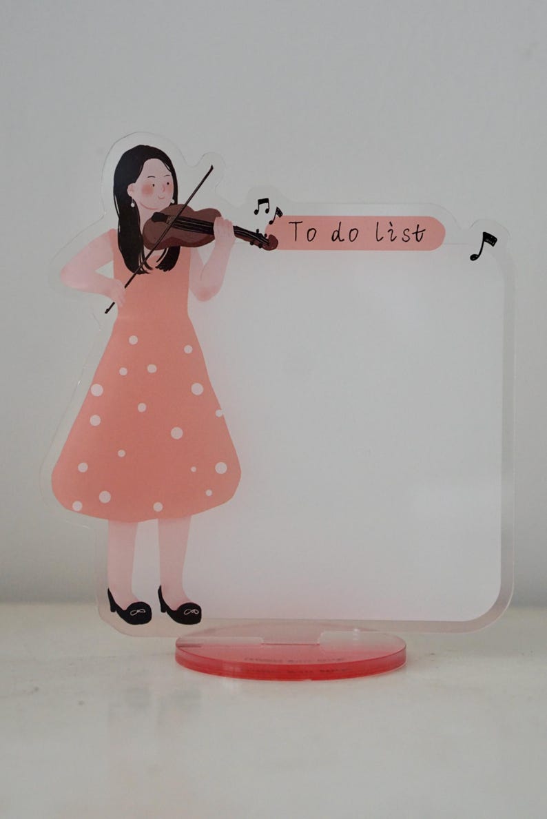 Note Tandee Music Note Board Standee - Instrument Practice Reminder, Desk Decor - Etsy