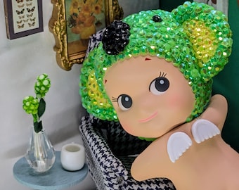 bedazzled green koala sonny angel hipper (authentic)
