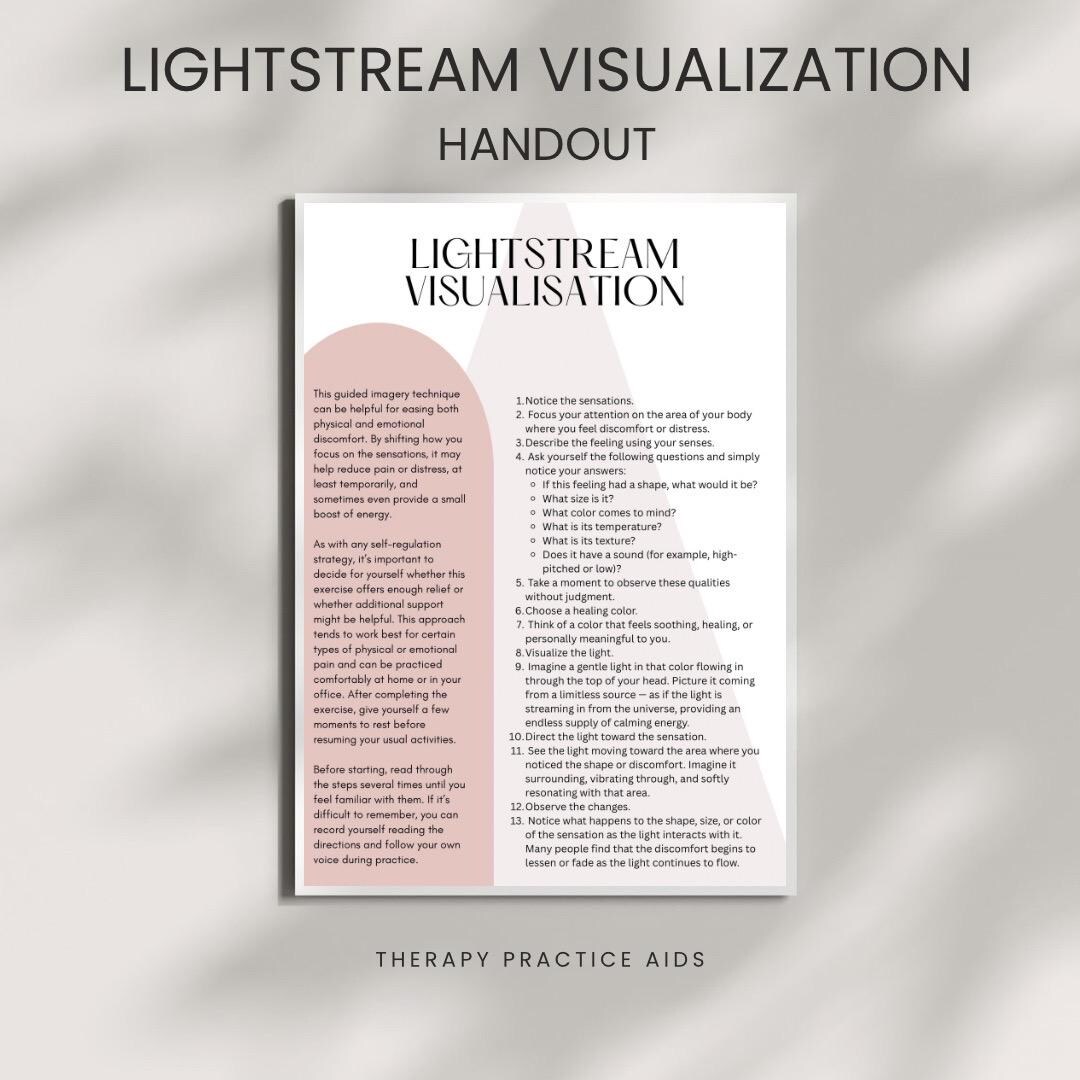 Lightstream Pdf Image Lightstream Visualization Handout – Guided Imagery for Pain Relief ...