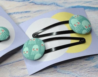 Jellyfish, children's hair accessories, hair clips