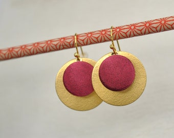 Earrings oPunkt Magenta