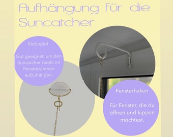 Suspension for suncatcher