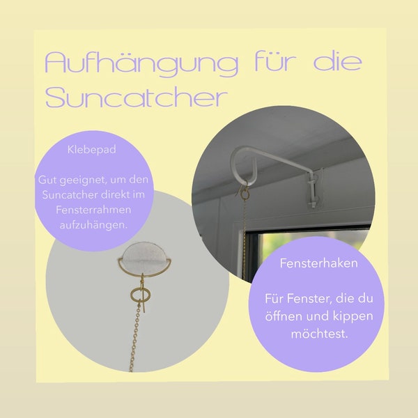 Aufhängung für Suncatcher