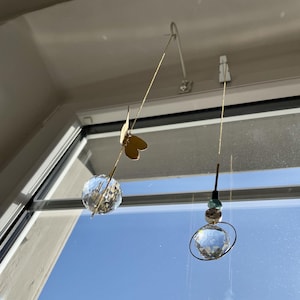 Atrapasol colgante, atrapasol colgante para ventanas, soportes de pared para decoración, ganchos, atrapaluz colgante. El sol es amor.