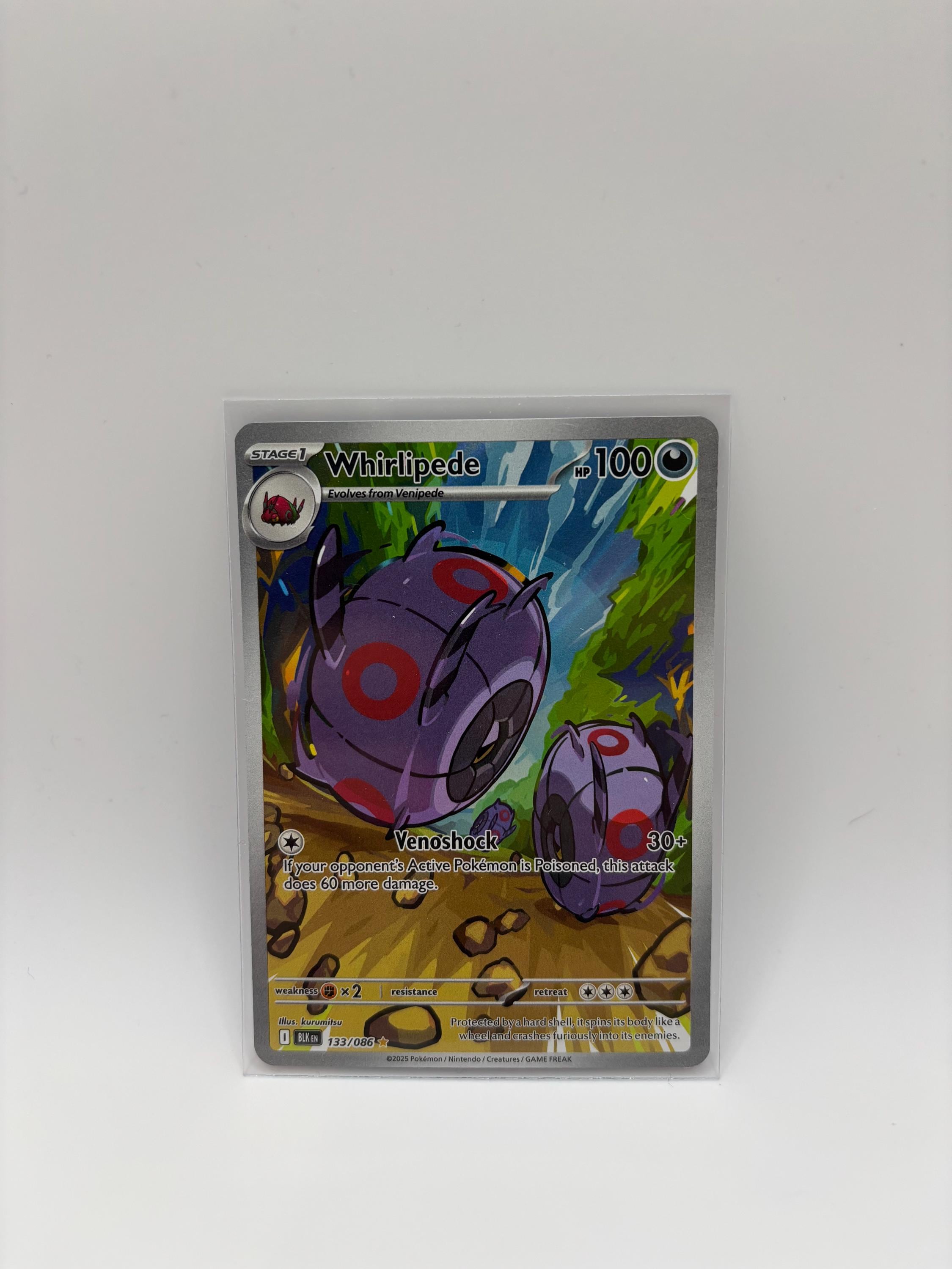 whirlipede pokemon card White Kyurem GX (SR) {N} <057/053> [SM6a] – 晴れる屋2 main image 1
