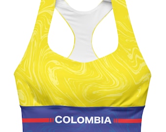 Kolumbien Longline Sport-BH