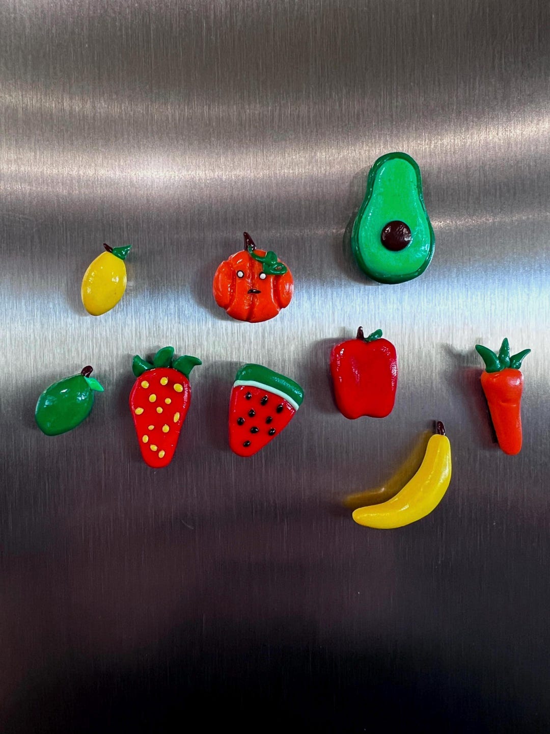 Handmade Clay Fridge Magnets, Fun Kitchen Decor - Etsy