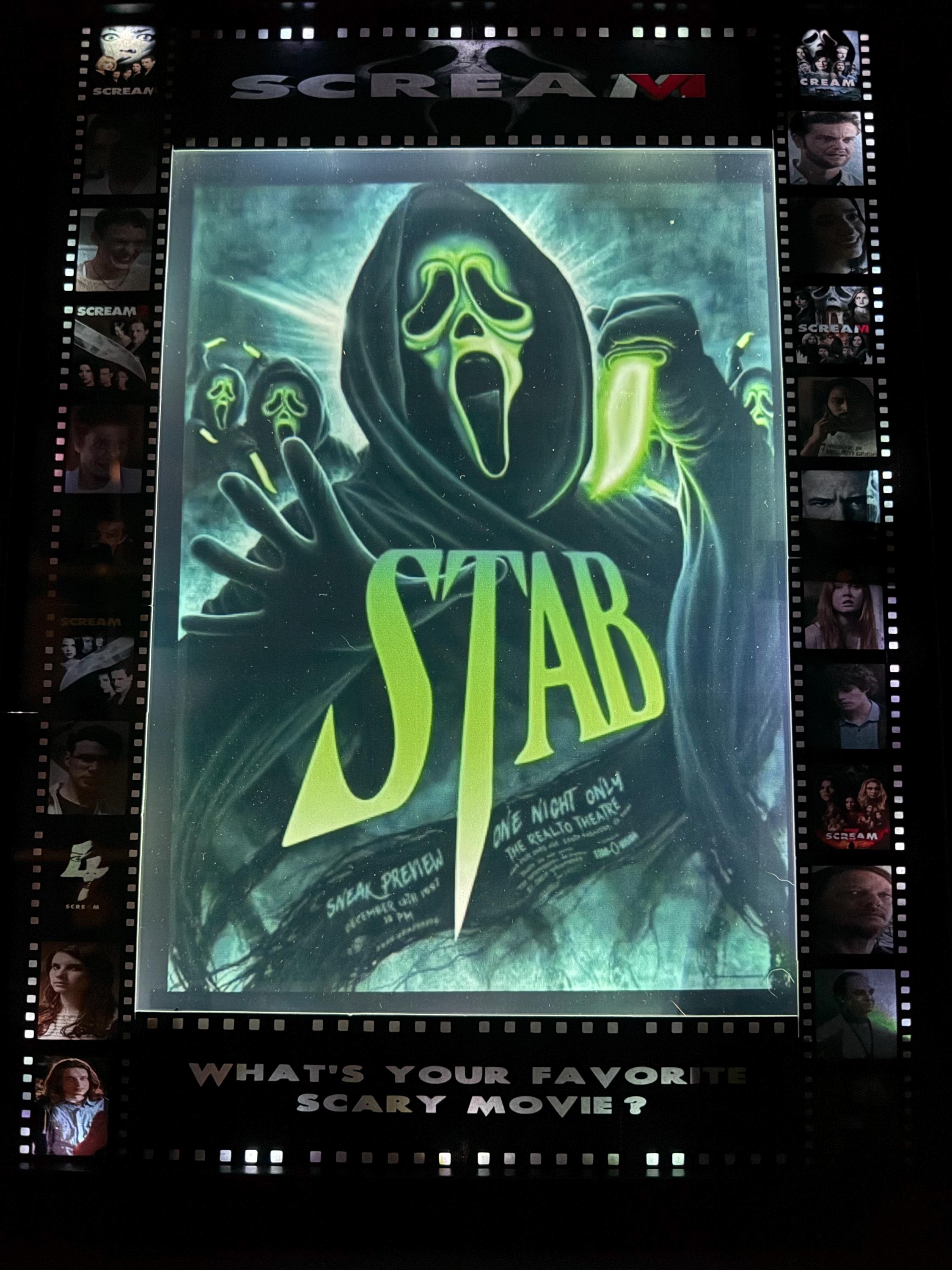 Scream Display Case Scream / Stab LED Light-up Framed Display (11x14) - Etsy