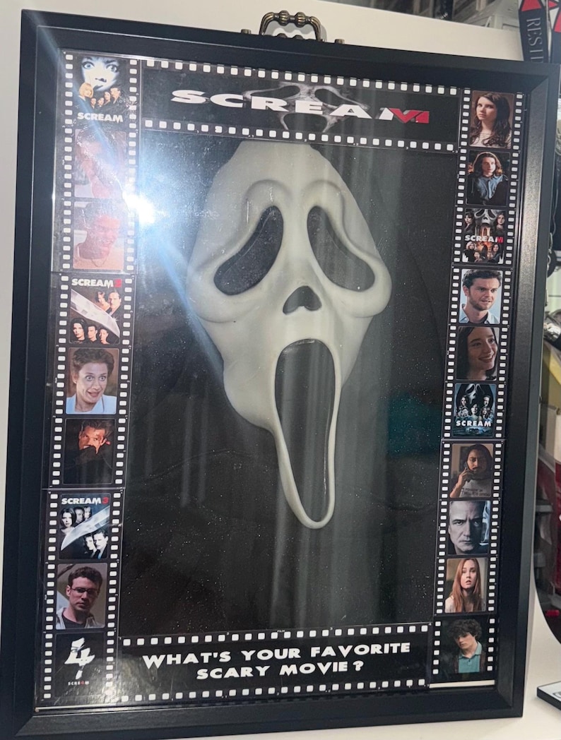 Scream Display Case SCREAM Ghostface LED Display Case - Etsy