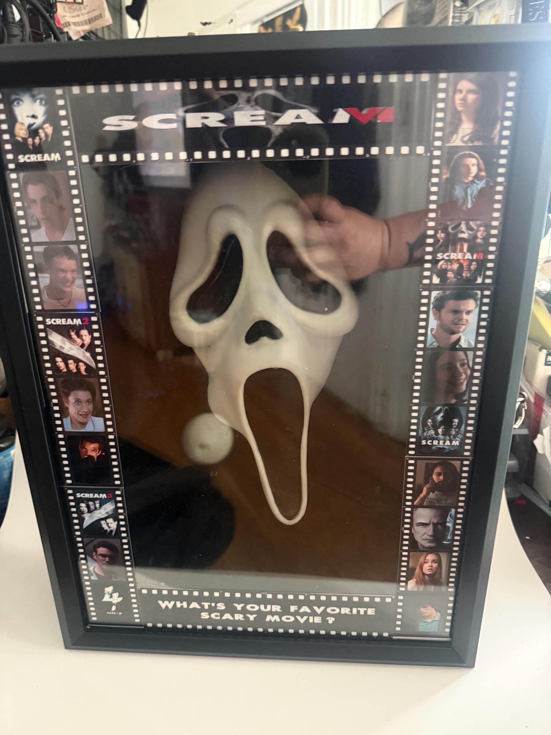 Case Scream SCREAM Ghostface LED Display Case - Etsy