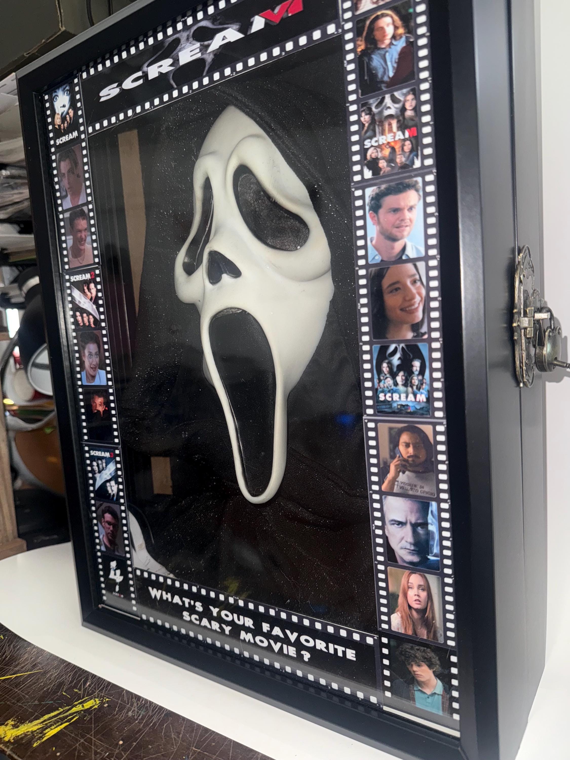 Case Scream SCREAM Ghostface LED Display Case - Etsy