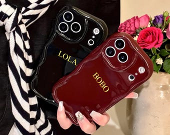 Personalized Name Engraved iPhone 11 12 13 14 15 16 17 Pro Max 17
