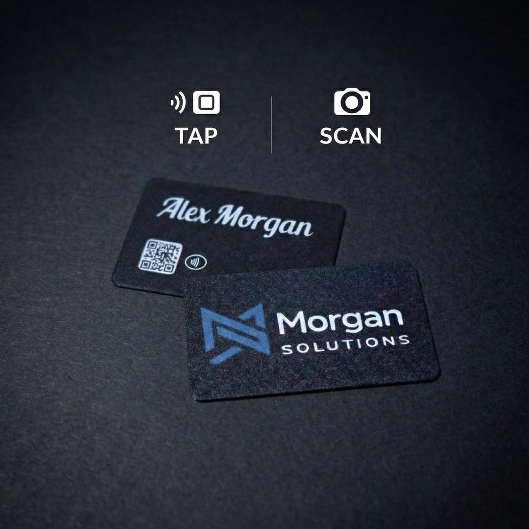 NFC & QR Card for Small Businesses - No Subscription or Apps Required ...