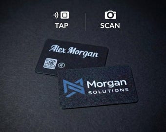 NFC & QR Card for Small Businesses - no subscription or apps required