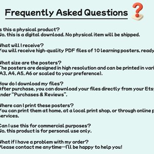 Kids Personal Hygiene Posters – Digital Download, Educational Wall Art, Printable PDF | Ukhoyya Kids Design image 10