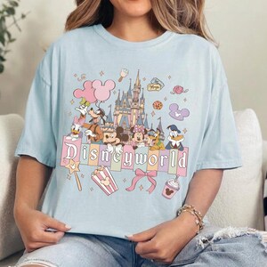 Retro Disneyworld Castle Mickey Friends PNG, Magic Kingdom Girls Trip image 2